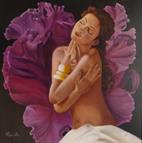 tn_Donna nell'orchidea  60x60